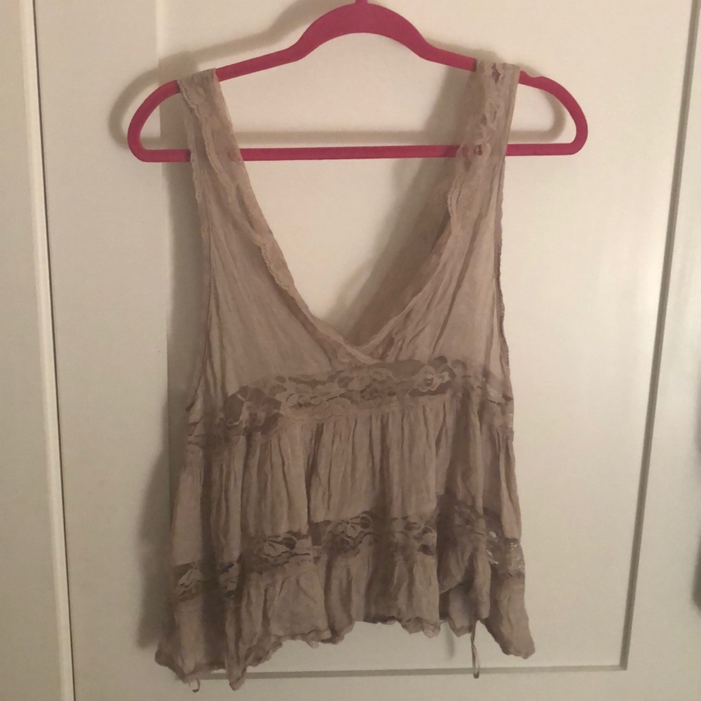 Free people lace top